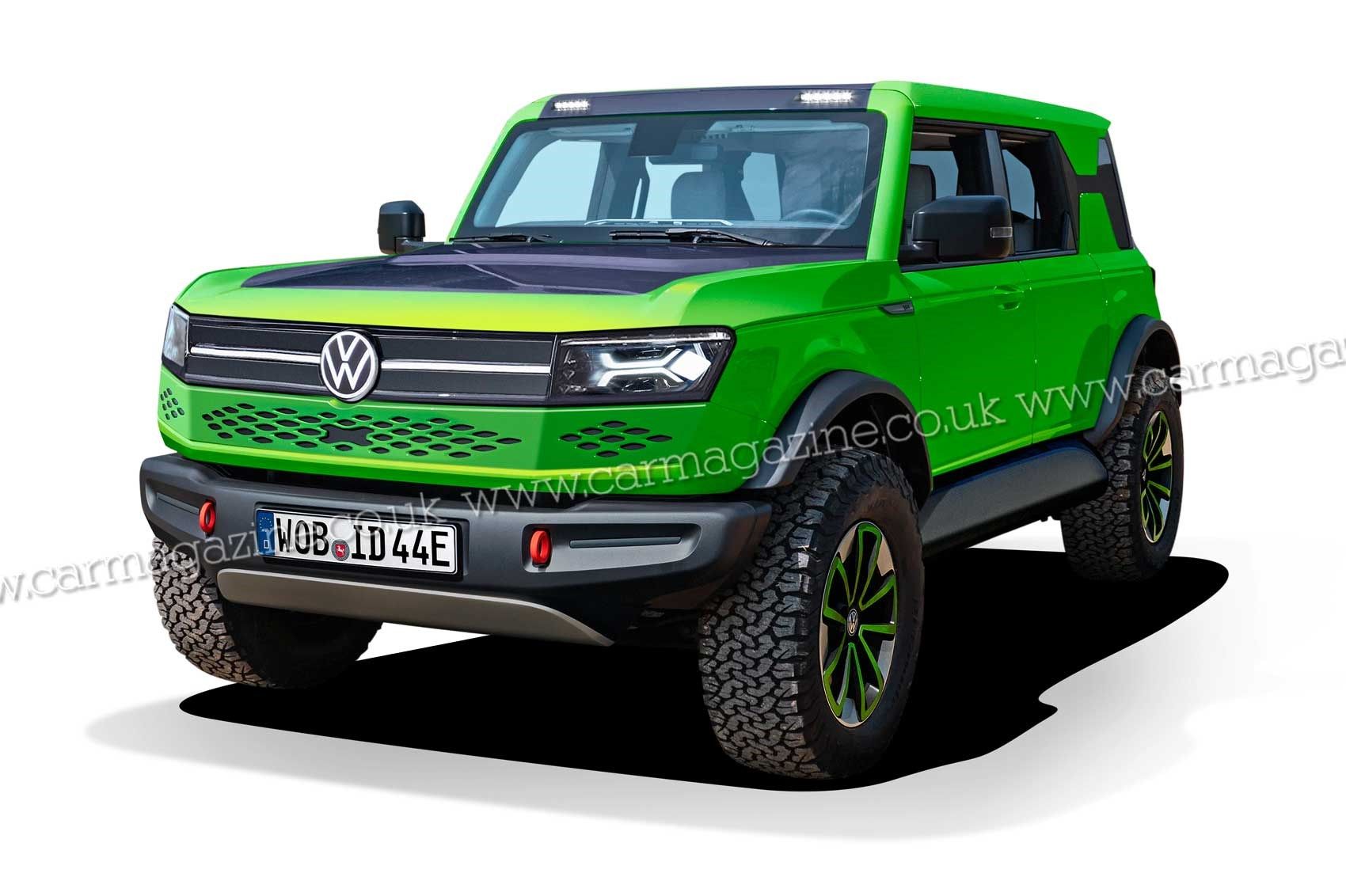 Електричний позашляховик Volkswagen ID Ruggedzz - фото 1