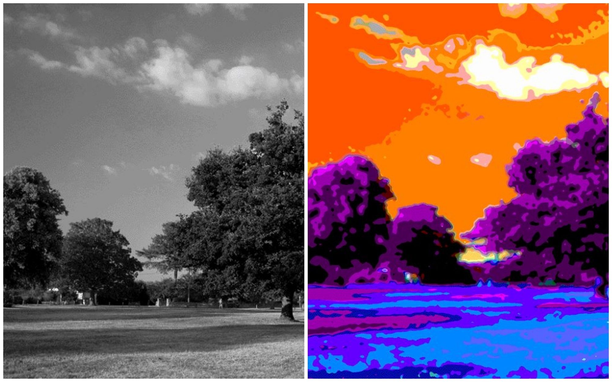 Як за 10 секунд побачити кольори на чорно-білому фото: оптична ілюзія, яка обманює мозок