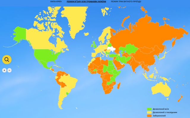 Карта 'червоної' та 'зеленої' зони - фото 422880