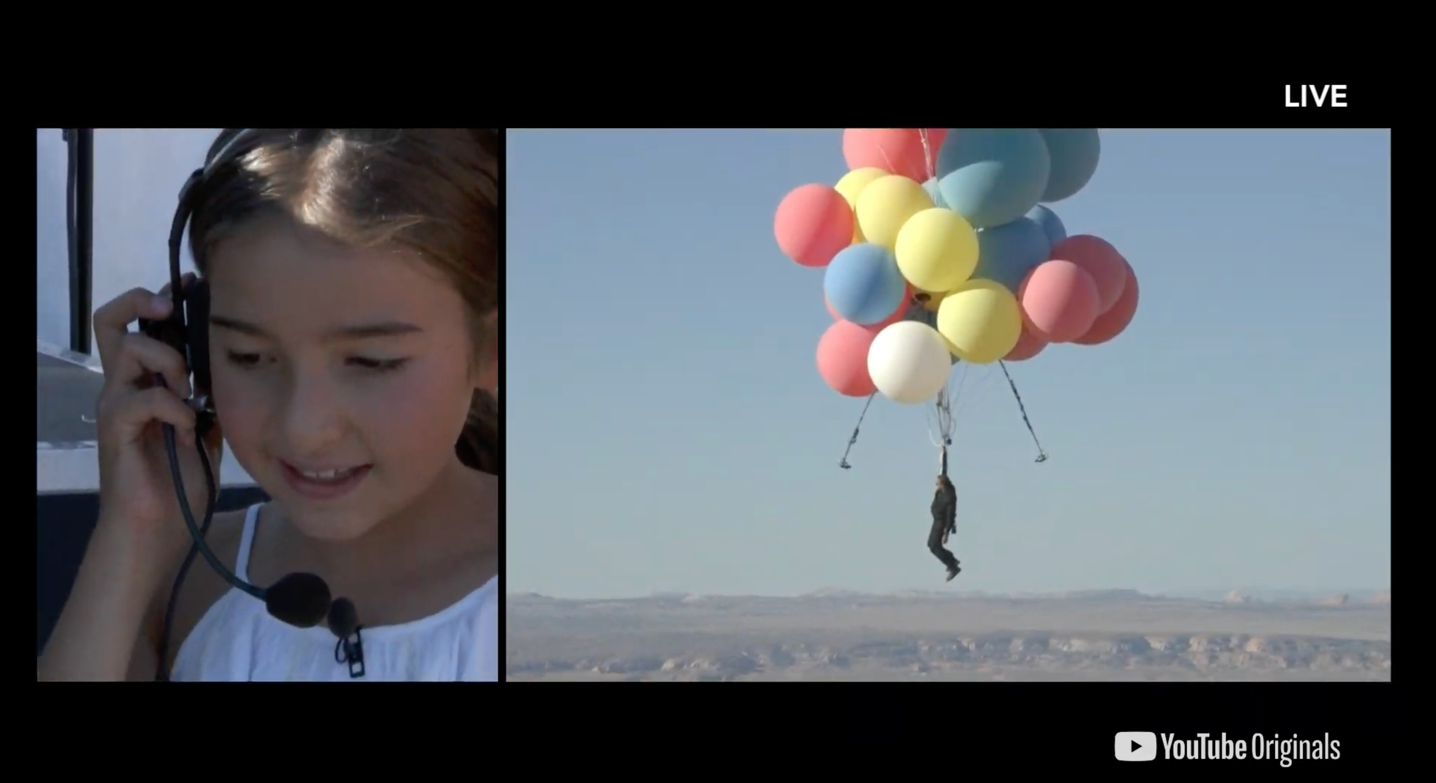 Ілюзіоніст Девід Блейн піднявся на висоту у понад 5 кілометрів на кулях, наповнених гелієм