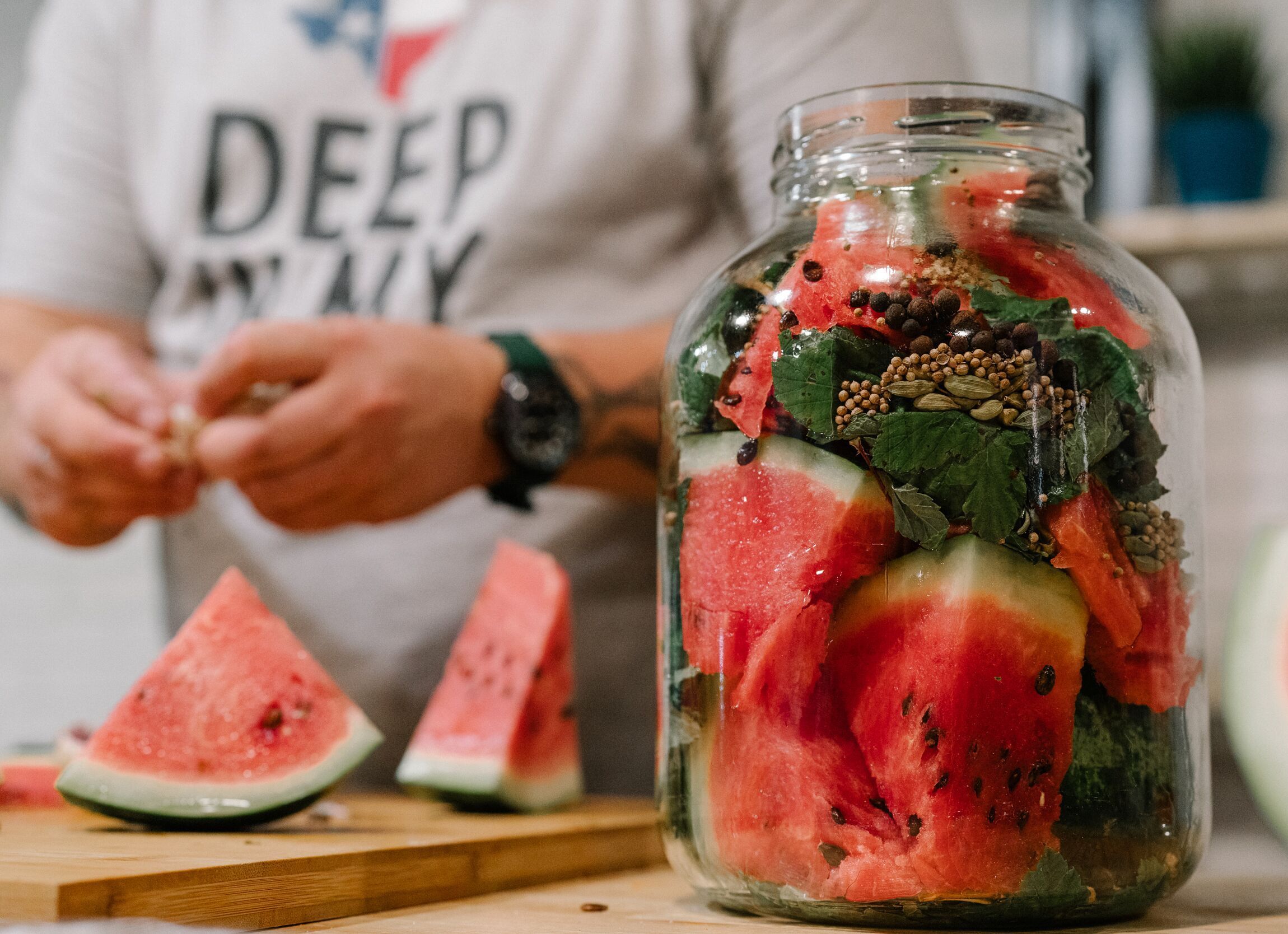 Солоні кавуни в банках: рецепт незвичайної закуски