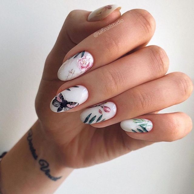 Манікюр на осінь 2025: модні ідеї дизайну на короткі і довгі нігті - фото 423823