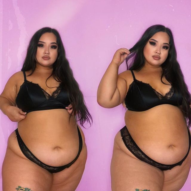 Пишнотіла красуня знялася у сексуальній білизні і стала моделлю: фото - фото 424812