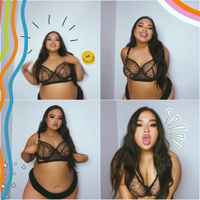 Пишнотіла красуня знялася у сексуальній білизні і стала моделлю: фото - фото 424813