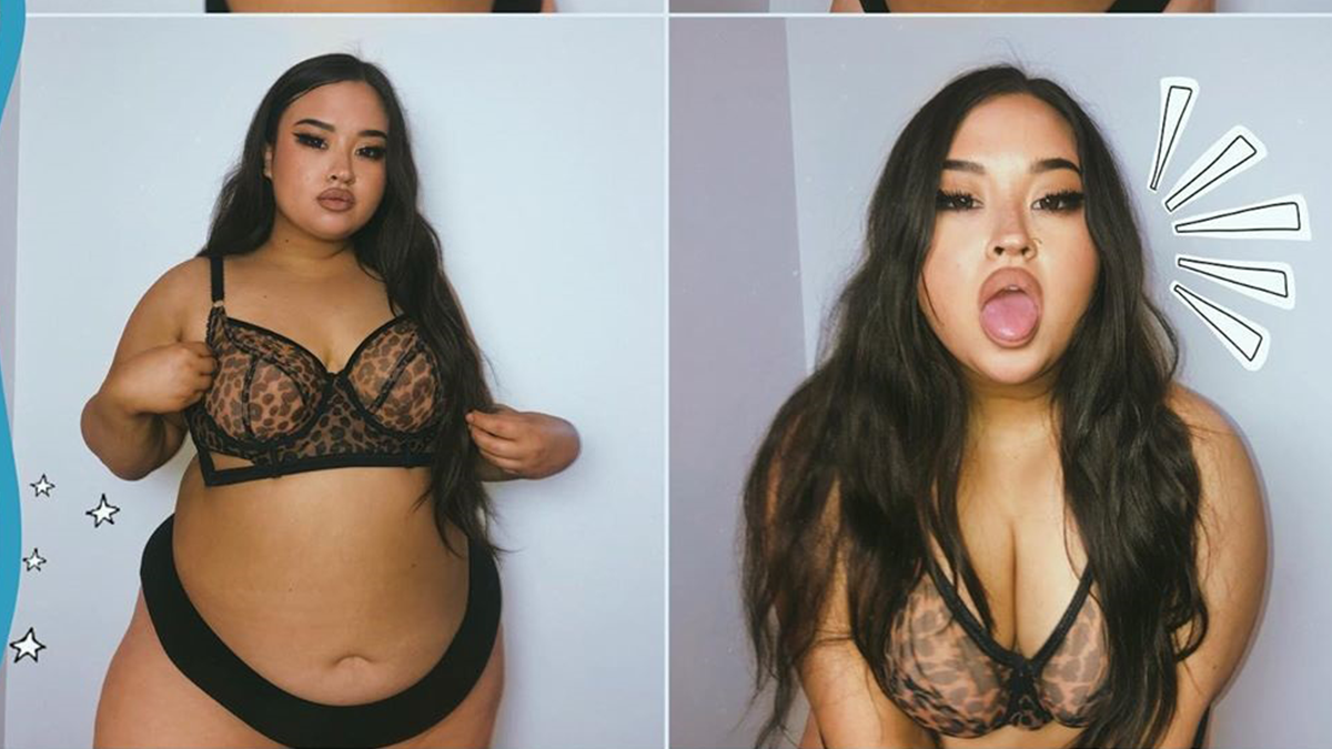 Пишнотіла красуня знялася у сексуальній білизні і стала моделлю: фото - фото 1