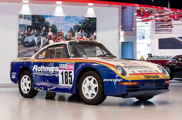 Легендарний Porsche для гонок Dakar пустять з молотка - фото 425032
