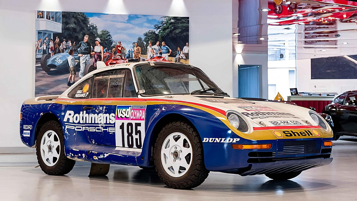 Усього випустили три такі Porsche 959 - фото 1