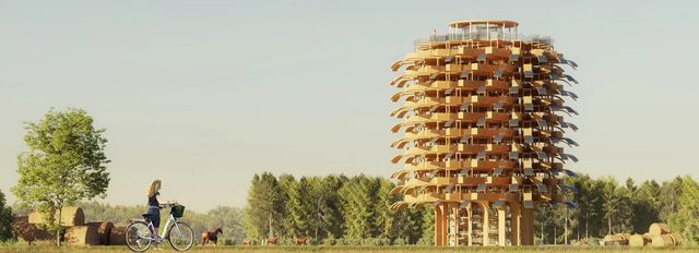 У мережі показали незвичайну обсерваторію, що схожа на пальму - фото 425428