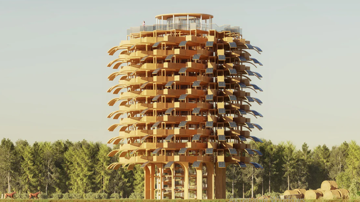 У мережі показали незвичайну обсерваторію, що схожа на пальму