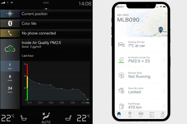 Volvo представила оновлену систему очищення повітря в салоні авто - фото 425658