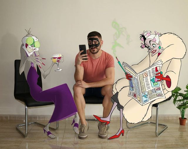 Герої Disney у сучасному світі: вчитель підкорює мережу яскравими фото - фото 425867