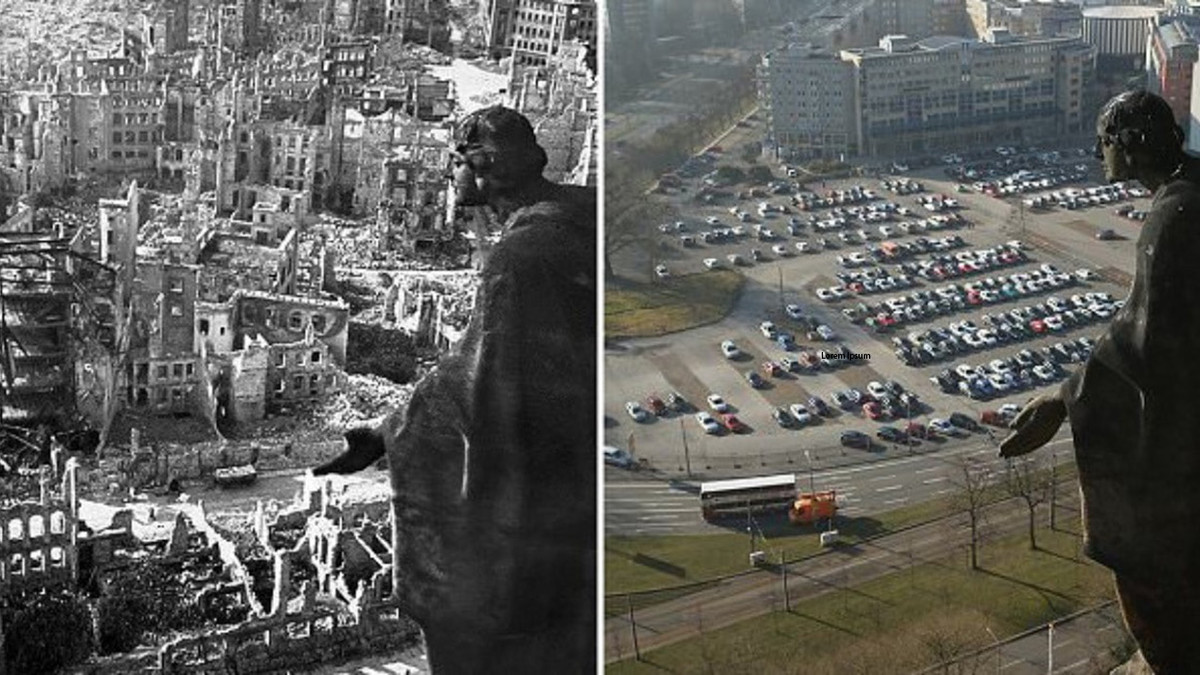 Дрезден під час Другої світової війни і зараз - фото 1
