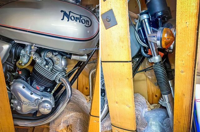 43-річний рідкісний мотоцикл з нульовим пробігом пустять з молотка - фото 426550