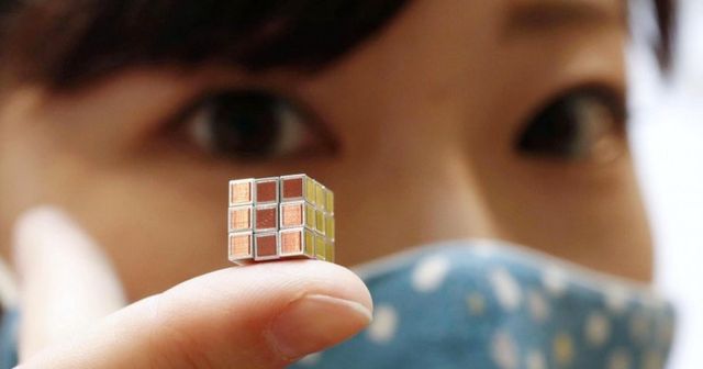 Створено найменший кубик Рубіка у світі: фото - фото 427071