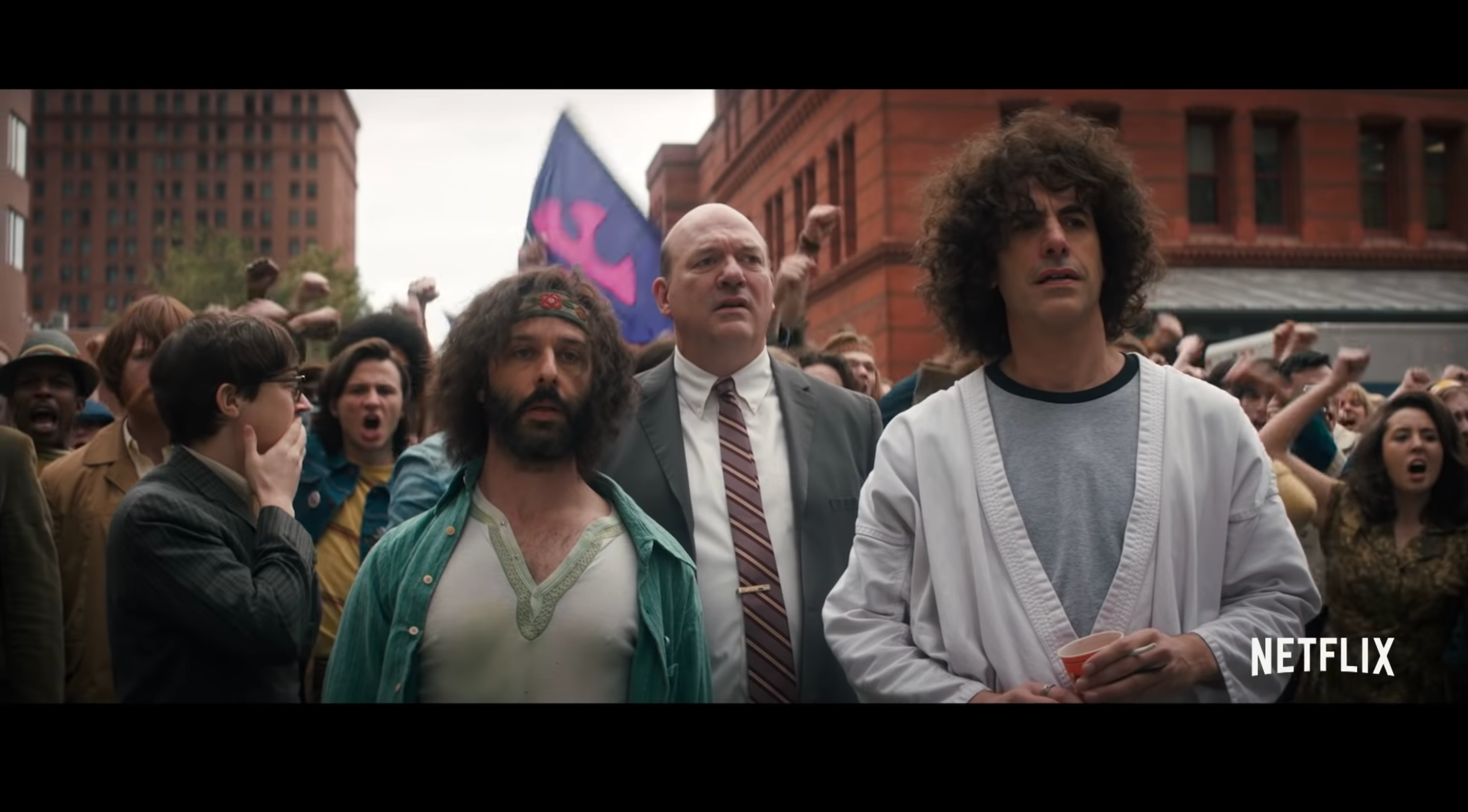 Справа чиказької сімки: дивіться трейлер фільму Аарона Соркіна