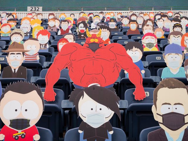 Команда з американського футболу заповнила трибуни персонажами Південного Парку: фото - фото 427704