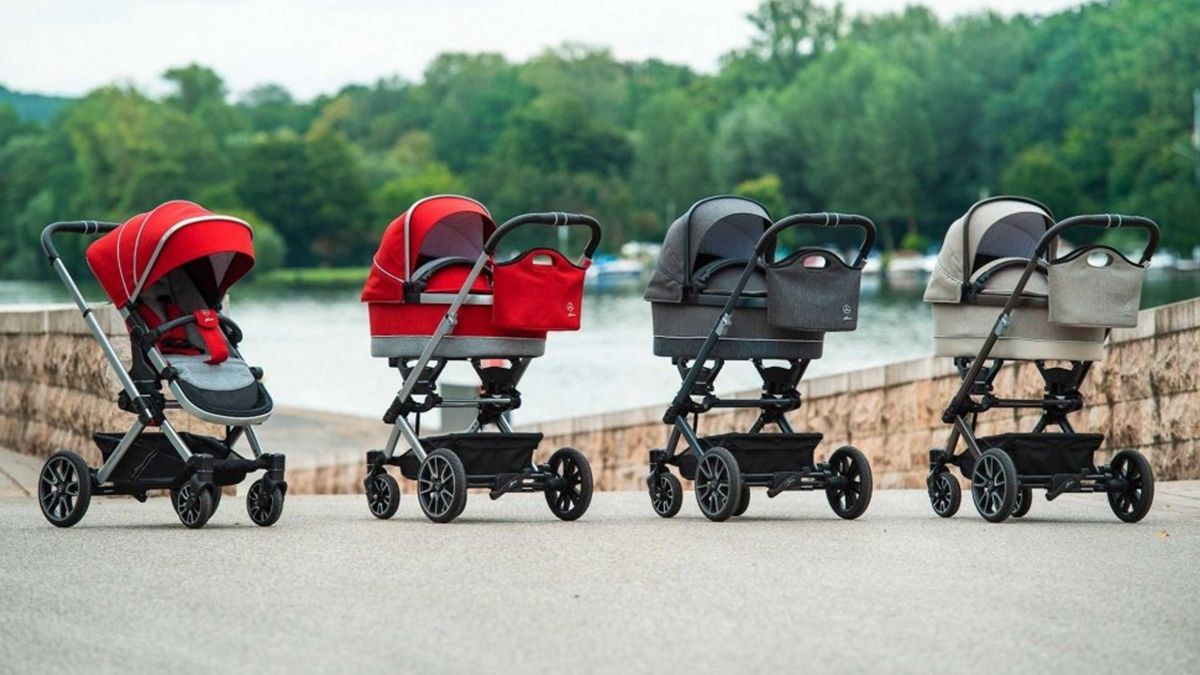 Mercedes випустив нові дитячі коляски зі зменшеними оригінальними дисками на колесах