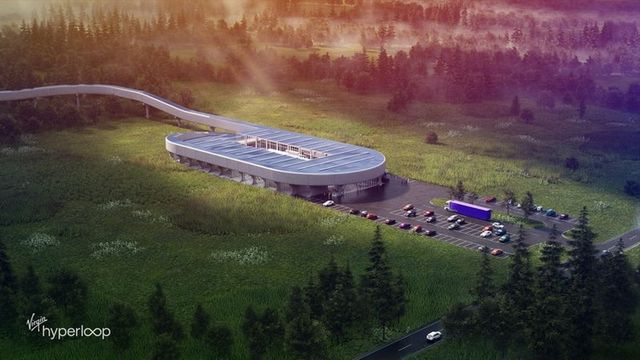Де у США побудують комплекс Hyperloop: візуалізація - фото 429495
