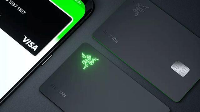 Razer випустила кредитну карту, яка спалахує при оплаті - фото 429525