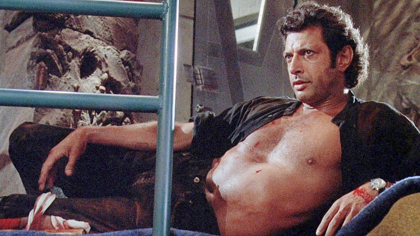 Актор Джефф Голдблюм повторив знаменитий кадр з Парку юрського періоду: фотопорівняння