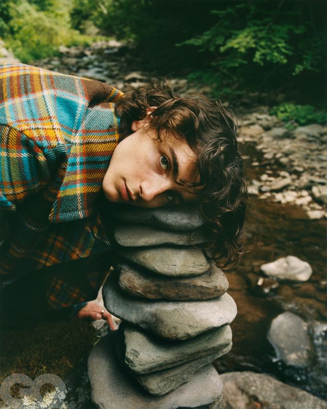 Тімоті Шаламе знявся у стильній фотосесії для чоловічого журналу GQ - фото 430469