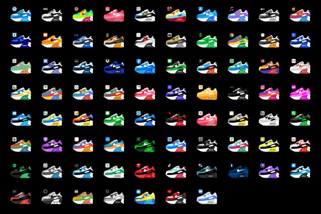 Спеціальний додаток замінює всі іконки на екрані iPhone на кросівки Nike: відеоінструкція - фото 430904