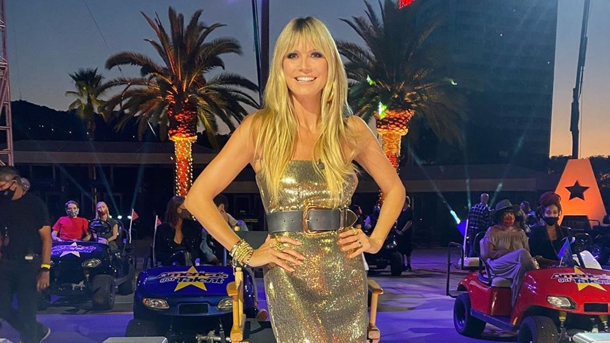 Хайді Клум спокусила мережу пікантним танцем у білизні