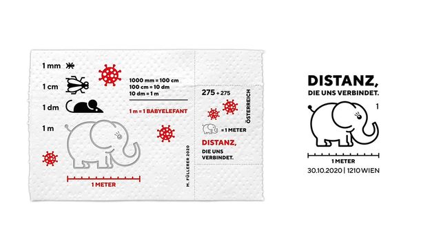 Австрійська пошта випустила марку з туалетного паперу, присвячену коронавірусу: фото - фото 431901