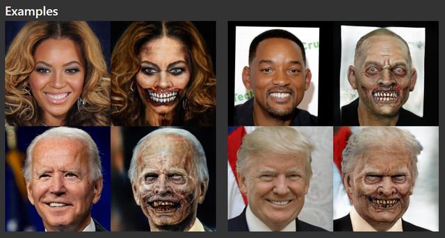 З'явився сайт, який перетворює людей на портретах у зомбі - фото 432031