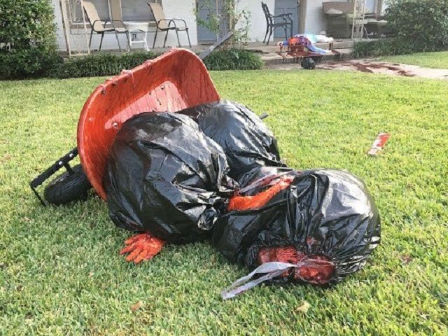 До американця кілька разів приходили копи через гіперреалістичні декорації на Хелловін - фото 432348