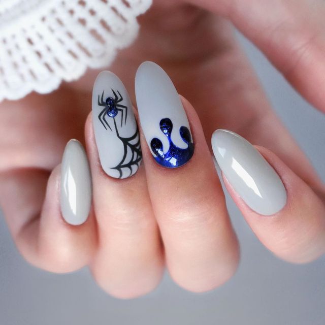 Манікюр на Хеловін 2020: модні тренди дизайну нігтів у фото - фото 432531