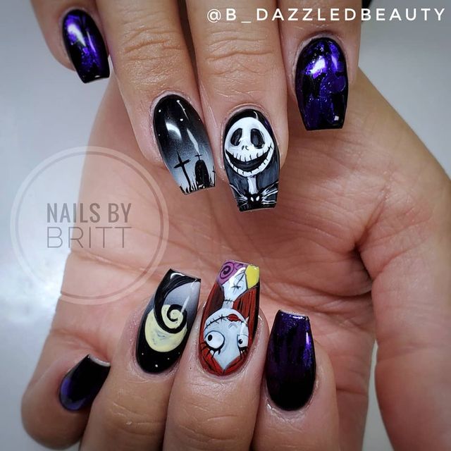 Манікюр на Хеловін 2020: модні тренди дизайну нігтів у фото - фото 432549