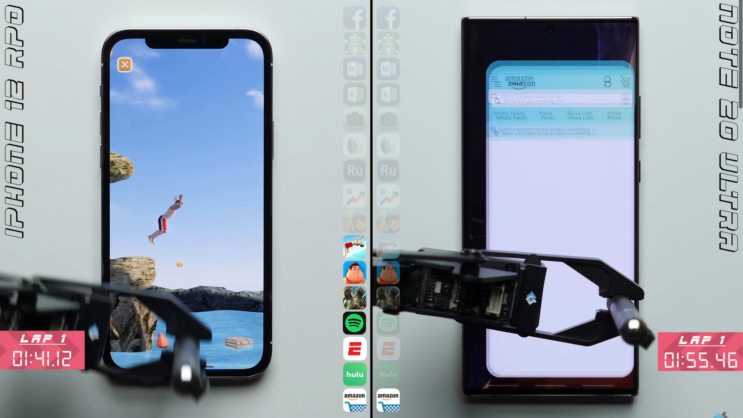 Продуктивність iPhone 12 Pro порівняли з Samsung Galaxy Note20 Ultra: хто потужніший?