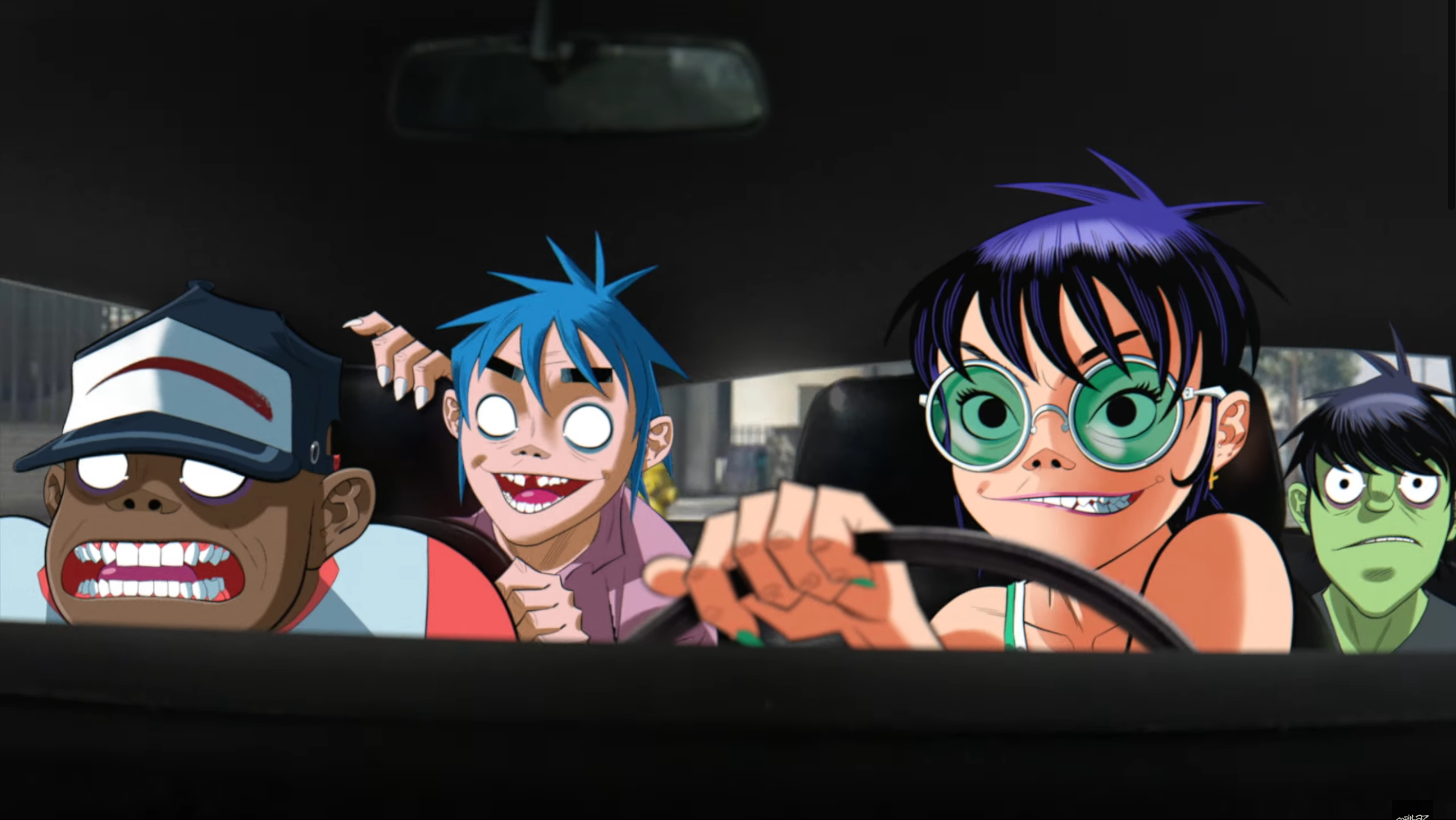 The Gorillaz зняли кліп у грі GTA V - фото 1