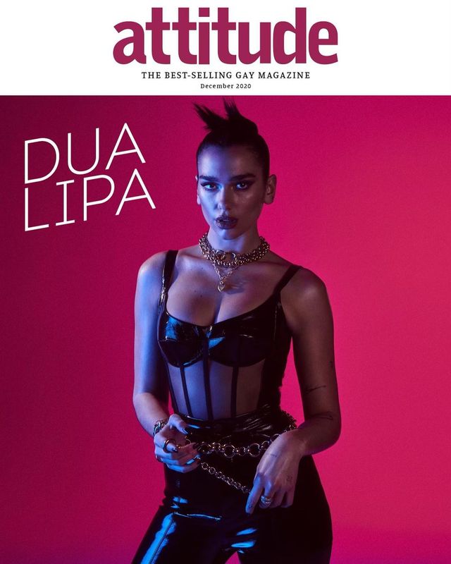 Дуа Ліпа знялася для обкладинки глянцю у зухвалому образі - фото 434184