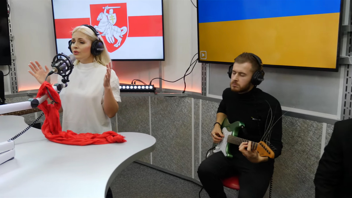 Співачка Мята підтримала білорусів, виконавши народний хіт - фото 1