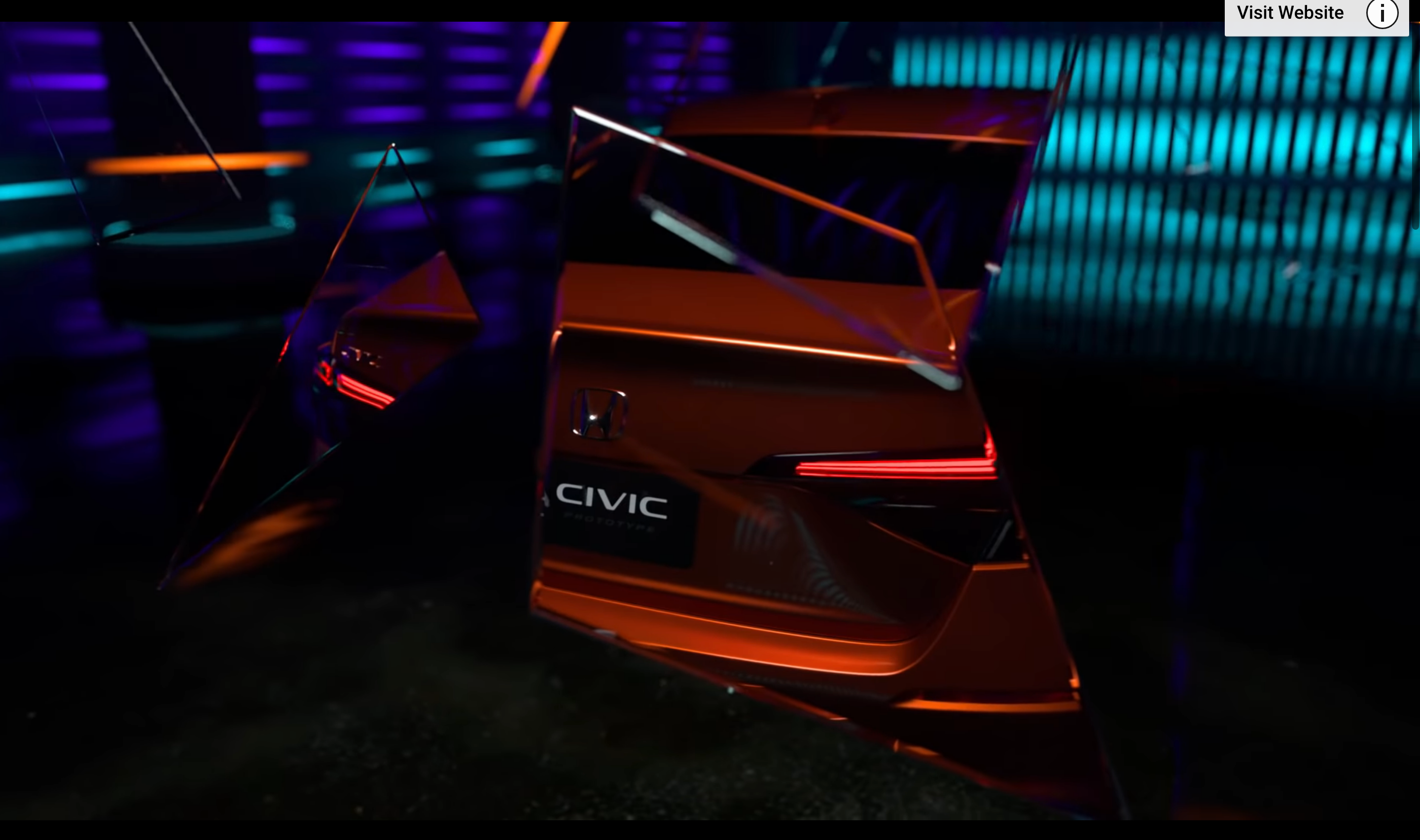 Honda показала деталі нового Civic: ефектне відео