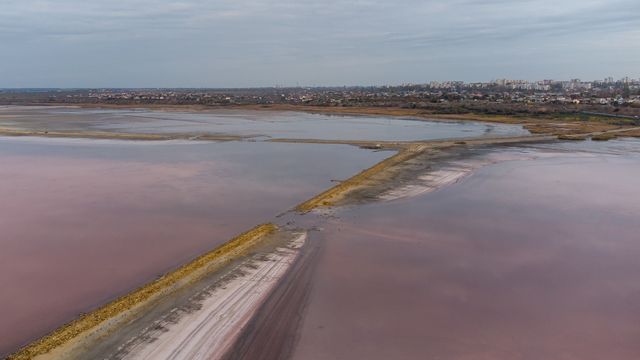 Марсіанські пейзажі в Україні: у мережі з'явилися приголомшливі фото Куяльницького лиману - фото 435758