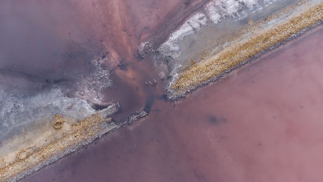 Марсіанські пейзажі в Україні: у мережі з'явилися приголомшливі фото Куяльницького лиману - фото 435763