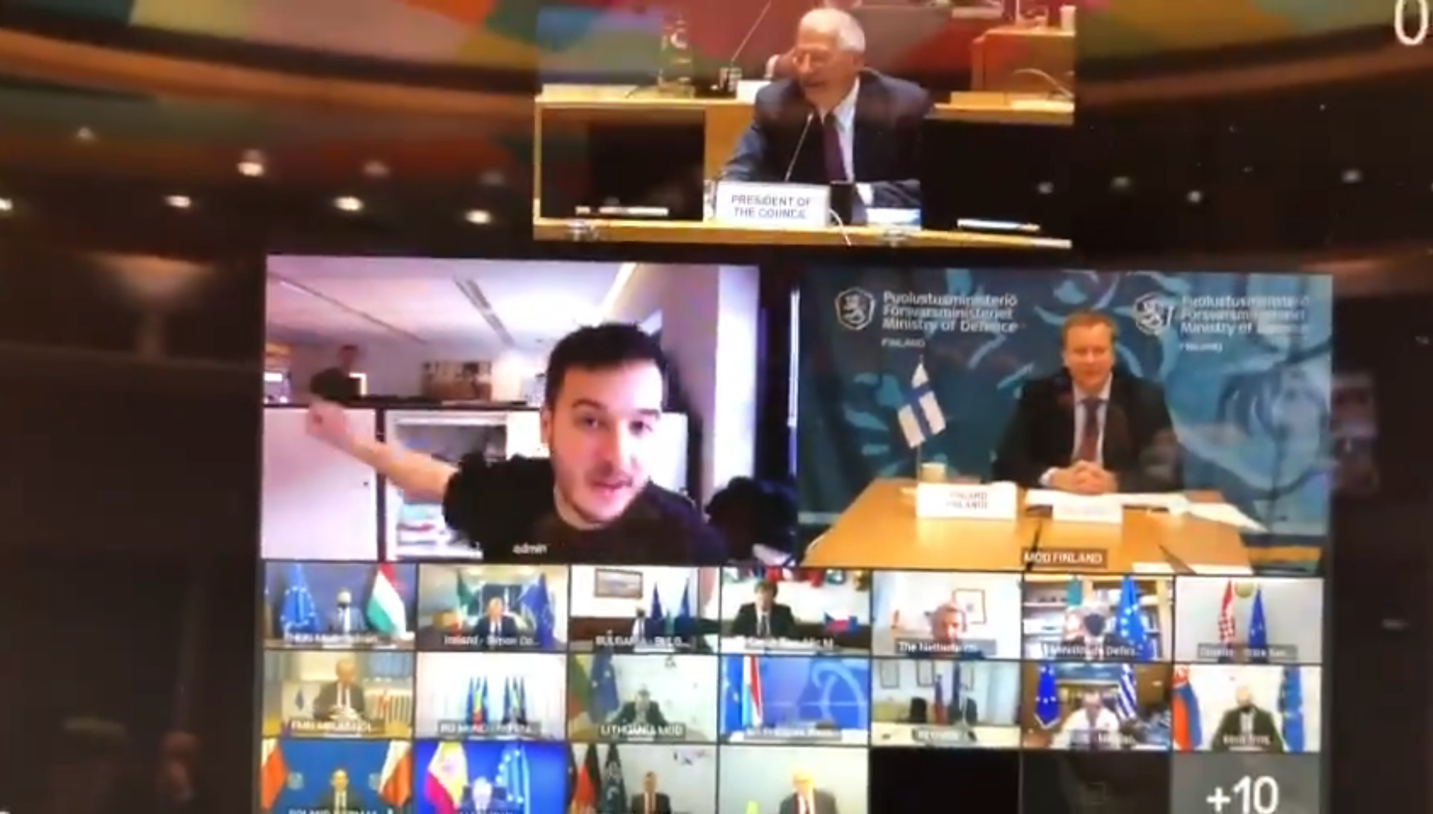 Нідерландський журналіст потрапив на закриту Zoom-конференцію міністрів оборони ЄС