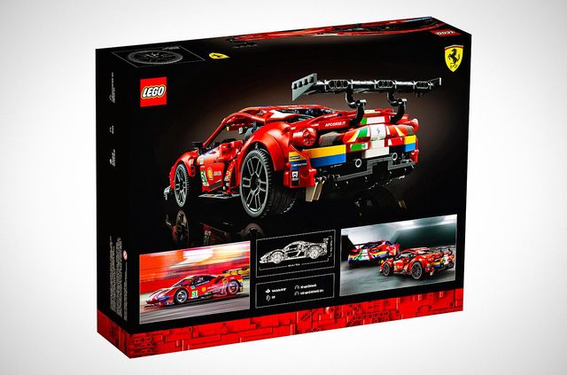 LEGO представило конструктор Ferrari 488 GTE: тепер у кожного може бути суперкар - фото 436517