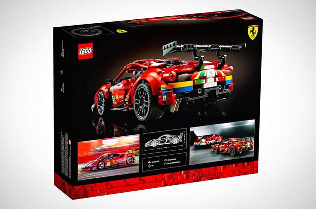 LEGO представило конструктор Ferrari 488 GTE: тепер у кожного може бути суперкар - фото 436517