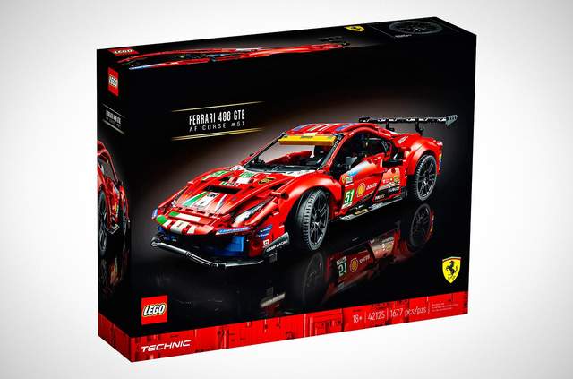 LEGO представило конструктор Ferrari 488 GTE: тепер у кожного може бути суперкар - фото 436525