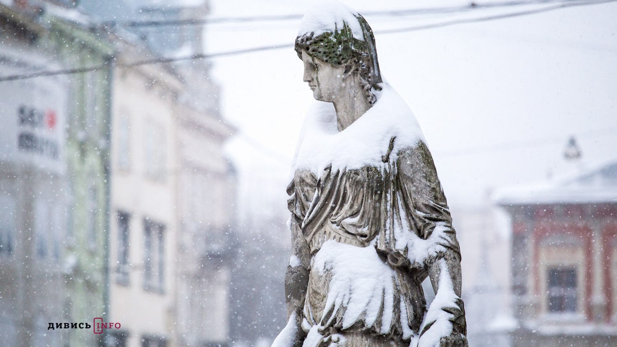 Сніг у Львові - фото 1