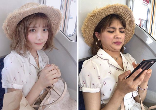 Модель весело показує, як відрізняється реальність від Instagram (фото) - фото 437105