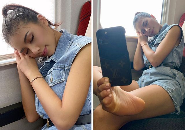 Модель весело показує, як відрізняється реальність від Instagram (фото) - фото 437106