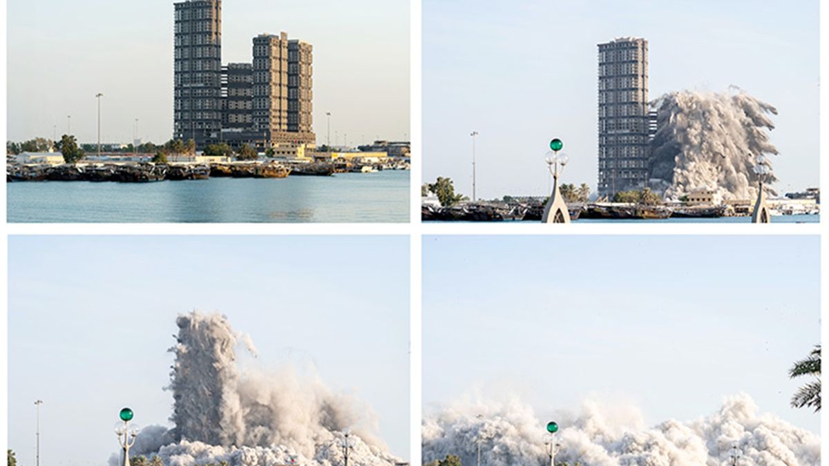 В ОАЕ за 10 секунд підірвали чотири хмарочоси: відео чергового рекорду країни