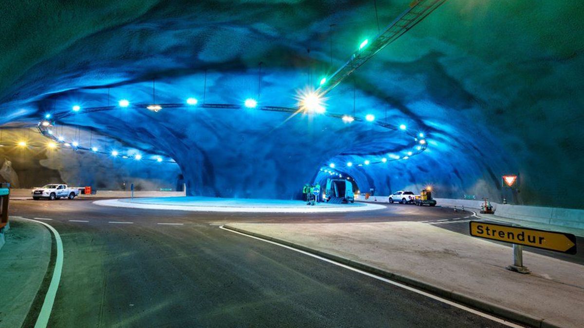 Тунель Eysturoy на Фарерах - фото 1