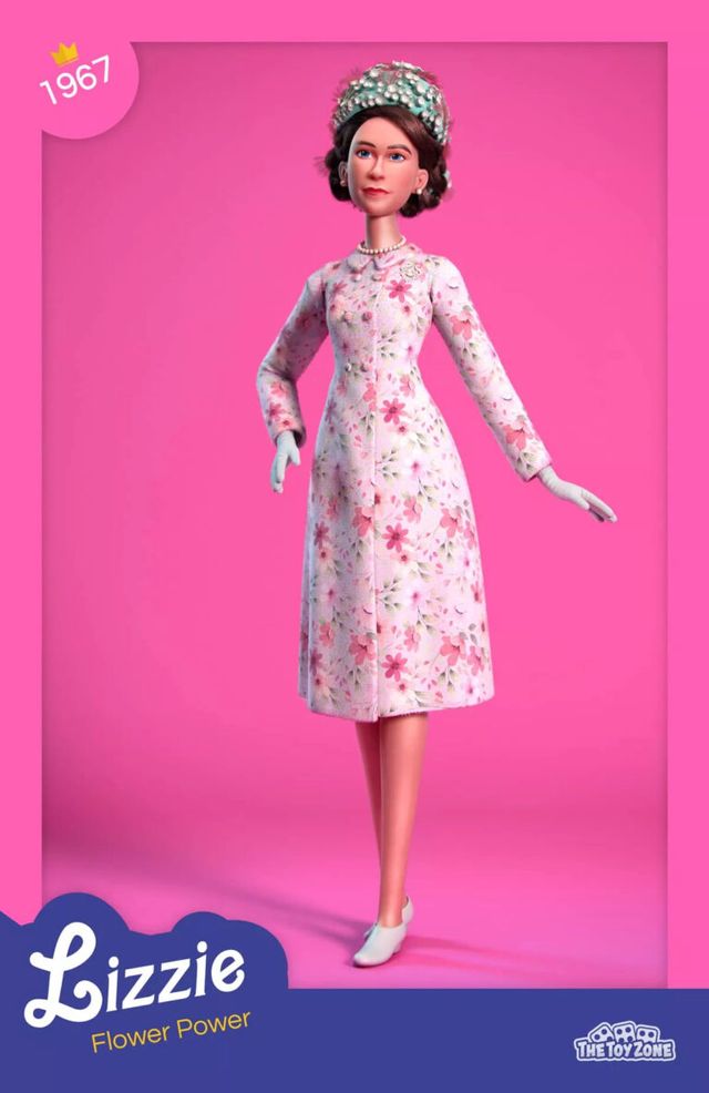 Єлизавета II перетворилася на ляльку Барбі: яскраві фото - фото 438813