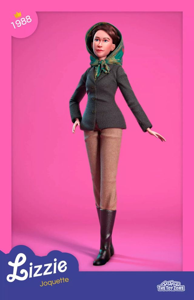 Єлизавета II перетворилася на ляльку Барбі: яскраві фото - фото 438815